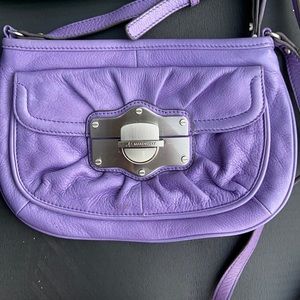 B. Makowsky purple shoulder/handbag